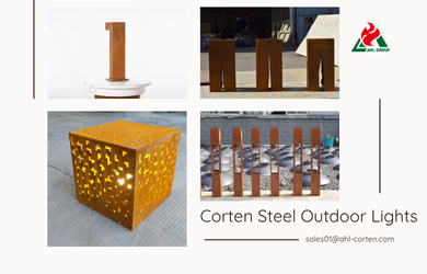 Corten Outdoor Lighting